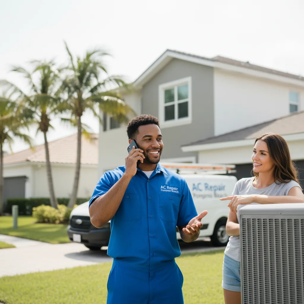 AC Repair Pompano Beach customer support in Tornado
